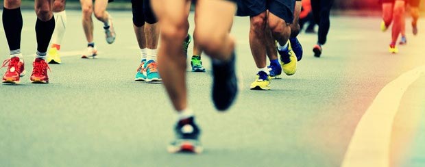 Corredores deporte