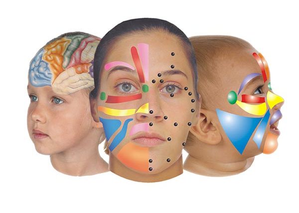 Reflexología facial del Sistema Lone Sorensen