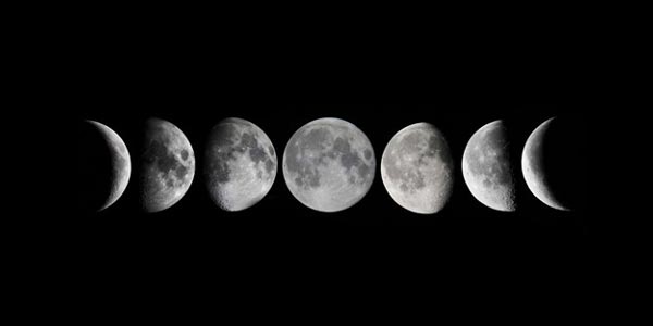 Las fases lunares afectan energéticamente