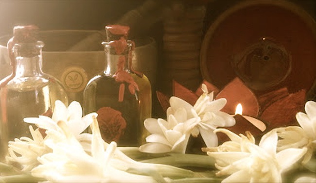 Flores y aceites naturales